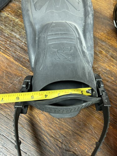 IST Talaria Tauchen Tauchen Schwimmen Split Flossen mit verstellbarem Fersenriemen MEDIUM - Bild 18 von 18