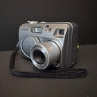 Fuji Digital Camera FinePix A205 2.0 Mp Silver Point And Shoot-Tested & Working