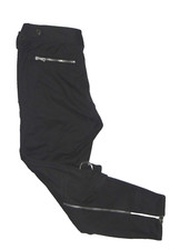 DRIES VAN NOTEN mens cropped zipper detail pants EU 50 US 40 black