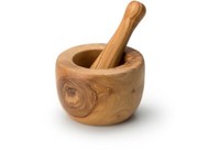 Continenta MöRser Olivenbaum Holz Unikat Naturprodukt GeöLt 14 Cm StößEl