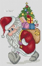 Santa's Delivery Counted Cross Stitch Chart No. 4-20