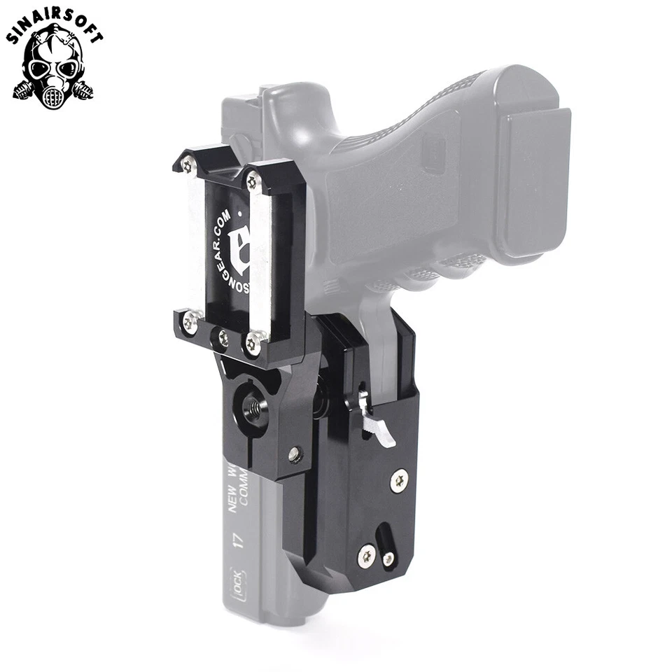 IPSC USPSA IDPA Tactical Speed Pistol Holster Right Hand Insert Block For Glock - Image 4 of 4