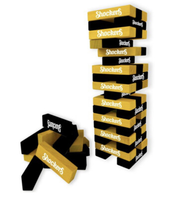 Wichita State Shockers Table Top Stackers Board Game Exclusively By Wild Sports 