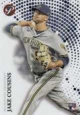 JAKE COUSINS TOPPS PRISTINE ROOKIE CARD RC MILWAUKEE BREWERS #212 2022 22