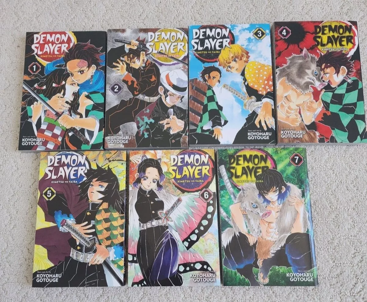 Demon Slayer Kimetsu No Yaiba, Mangá Vol. 1 Ao 7