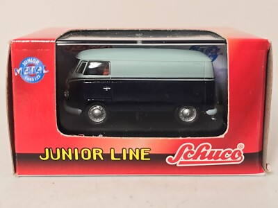 SCHUCO 1:72 3310038 VW T1 BUS TRANSPORTER TWO TONE HO / OO MODEL RAIL MODEL CAR