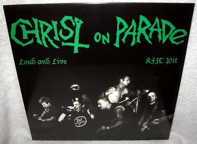 CHRIST ON PARADE Loud And Live LP PUNK ROCK Hardcore NEUROSIS Limited Clear Wax
