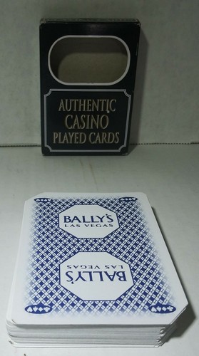 Bally's Las Vegas Hotel & Casino Souvenir Deck mit Spielkarten Casino gespielt - Bild 9 von 12