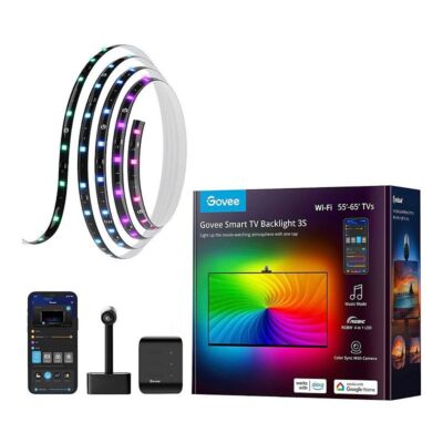 Govee - Dreamview TV Strip Lights for 55 - 65  TVs - Multi