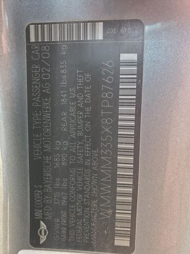 Temperature Control HT With AC Automatic Control Fits 07-09 MINI COOPER 1977665 - Picture 7 of 8