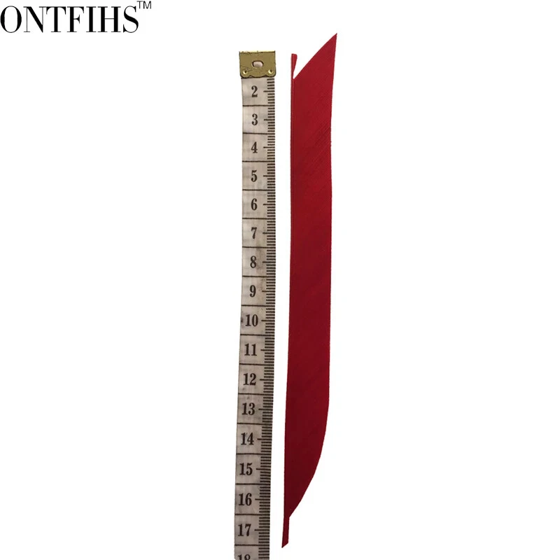 50 Pcs ONTFIHS 17CM Traditional Kyudo Arrow Feathers Archery Fletching RW LW - Image 3 of 4