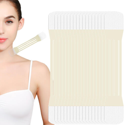 20Pcs Neck Lift Adhesive Strips Neck Tape Thin Face Rubber Miss Face Lift Tape