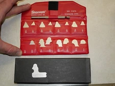 Starrett S167AHZ Radius Gage Set 1/64-17/64" Range