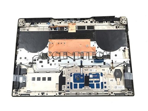 LENOVO S7-15ACH6 US KEYBOARD PALMREST ASSEMBLY AM29K000K00 *BROKEN VENT GRILLE* - Picture 2 of 2