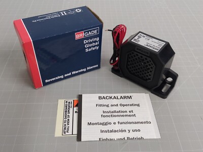 Brigade Forward Horn 12/24V 102Db M/D Constant Tone Speaker 76 -82mm