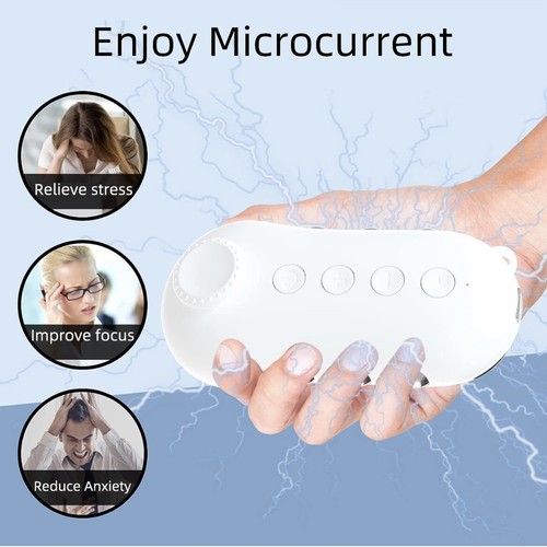 Handheld Stress Tension Relief Microcurrent Sensoric Fidget Toy Puls Device - Bild 2 von 3