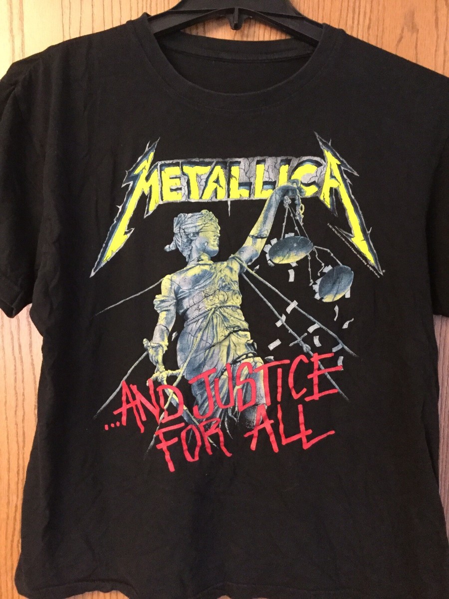 Metallica. “And Justice For All” 2007 Black Shirt . | eBay