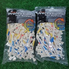 Pride Professional Tee System Golf Ultimate Tees Mix Sizes - 2 packs of 111 tees