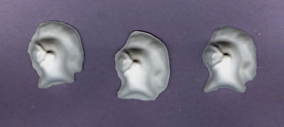 Knight helmets plaster of Paris painting project. Set of 12!