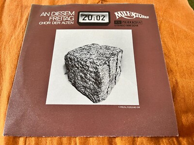 Milestones   20 Uhr 02 (An Diesem Freitag) 7'' Österreich 1970 NEAR MINT