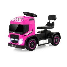 6V Rechargeable Battery Kids Ride-on Electric Truck Car w/Height Adjustable Seat