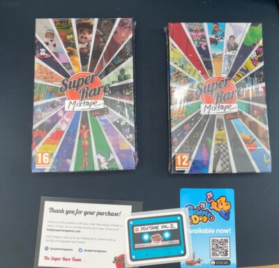 Super Rare Games (SRG) Mixtape Volume #1 & #2 For PC New & Sealed