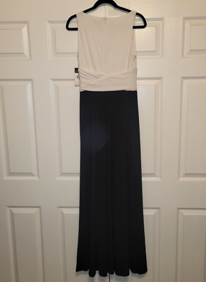 NWT Ralph Lauren $190 Jersey Gown 6 Six Full Length Dress Formal Wedding  Prom | eBay