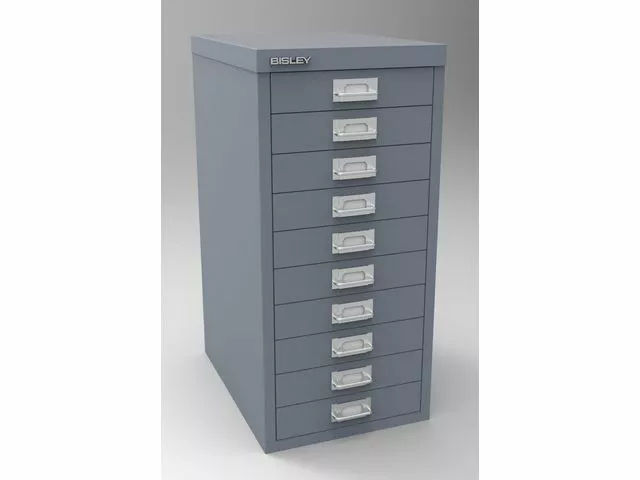 Bisley Steel Metal Filing Cabinet 10