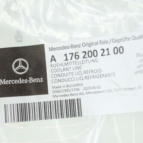1762002 NEW MERCEDES-BENZ GLE W167 COOLANT HOSE PIPE A1762002100 ORIGINAL 176 ...