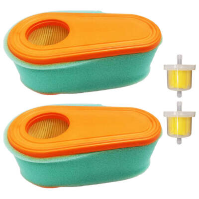 2PK Air Filter And Fuel Filter Combo For Toro Time Master Mowers Fits 795066