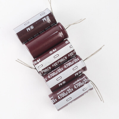 5PCS NICHICON PW 35V4700UF 18X40MM electrolytic capacitor 4700uF/35V