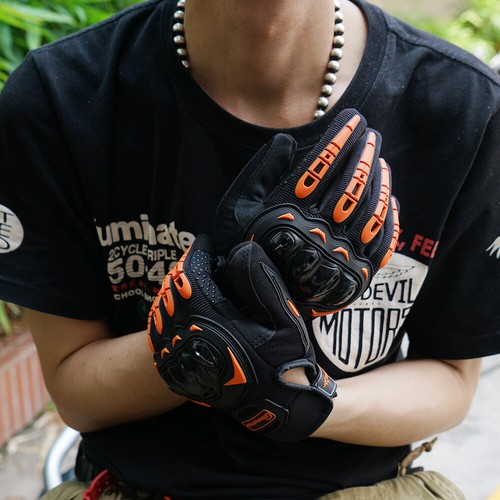 Touchscreen Half/Full Finger Motorcycle Gloves Motocross Protective Racing Glove - Picture 39 of 164