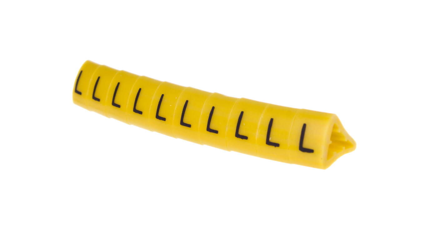 Wire marker OZ-2/L yellow E04ZP-01020402300 /100pcs/ /T2UK