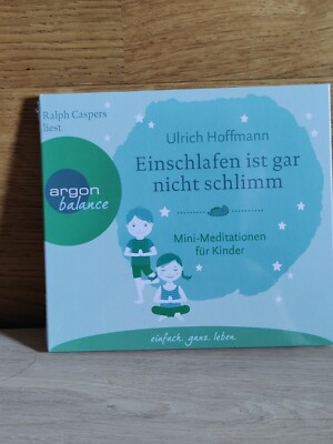 Einschlafen ist gar nicht schlimm · Mini-Meditationen für Kinder · CD NEU OVP