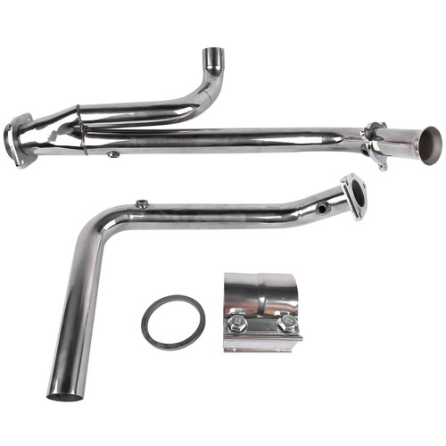 Tubo de escape de acero inoxidable para Chevy GMC 2x4 4x4 Sierra Silverado 1999-06 GM641242 - Imagen 2 de 11
