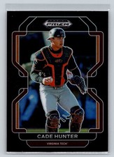 2022 Panini Prizm Draft Picks #PDP153 Cade Hunter Black Prizm