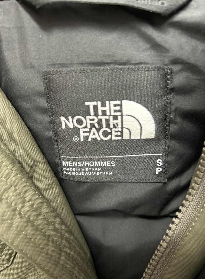 USED THE NORTH FACE MEN GOTHAM III 550DOWN WARM INSULATED JACKET GREEN