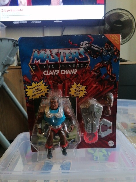 Figurine Clamp Champ 2020 MOTU Mattel 14 cm Masters of the Universe