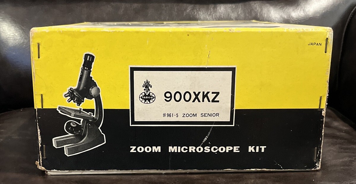 観察セット Vintage TASCO Zoom Microscope Kit # 900XKZ #961-5 Zoom Senior | eBay