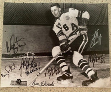 1980 USA OLYMPIC HOCKEY GOLD MEDAL 7 SIGNED 8X10 HERB BROOKS ERUZIONE BAKER!
