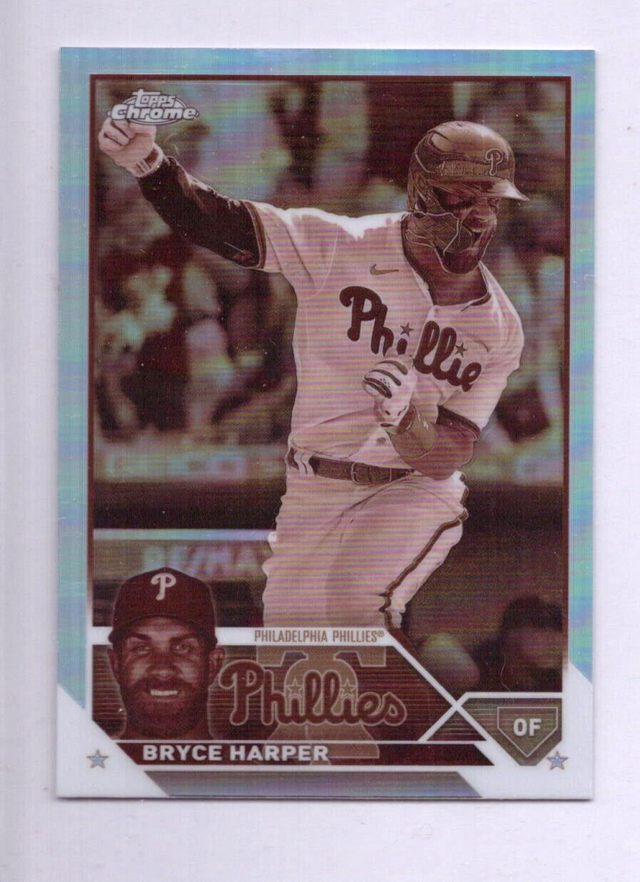 2023 Topps Chrome - Sepia Refractor #3 Bryce Harper