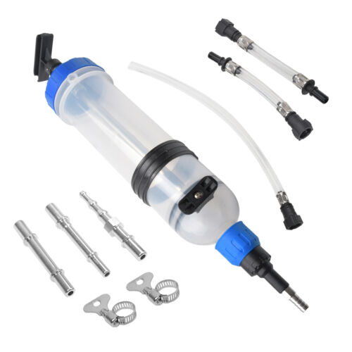 1.5L Oil Pump Suction Vacuum Transfer Hand Syringe Gun Gearbox Extractor Tool UK - Picture 10 of 14