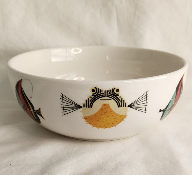 Fishs Eddy Charley Harper Todd Oldham Ceramic Decorative Bowl 6.75" eBay