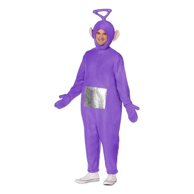Costume Adulte Tinky Winky Teletubbies | M Violet Halloween - Photo 1/4
