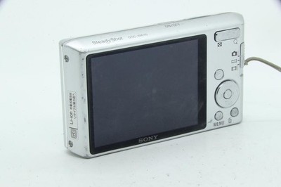 SONY Cyber Shot DSC-W610 Silver Digital Camera 4x Zoom 14.1MP