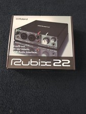 Roland Rubix22 USB Audio Interface 2in 2out 24bit 192kHz w/English Manual New