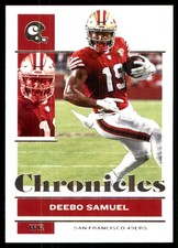 Deebo Samuel 2021 Panini Chronicles #78 49ers NFL READ FREE SHIP AutographDen