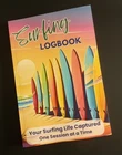 Surfing Log Book Journal Session Tracker Waves Boards Spots Trips Surfer Diary