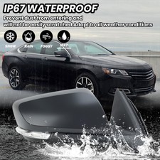 Passenger Side Power Mirror For Chevy Impala 2014-2020 – Heated, Manual Fold, Chrome, With Signal & Puddle Light