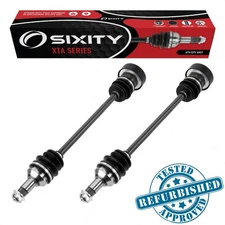 2 pc Sixity XTA Front Left Right Axles for Arctic Cat Prowler HDX 500 7x